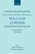 Cover for The Letters and Prose Writings of William Cowper