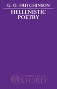 Cover for Hellenistic Poetry