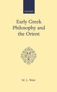 Cover for Early Greek Philosophy and the Orient