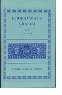 Cover for Epigrammata Graeca