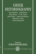 Cover for Greek Historiography