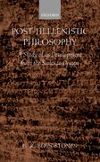 Cover for Post-Hellenistic Philosophy