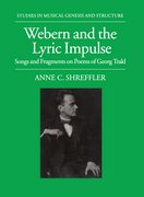 Cover for Webern and the Lyric Impulse