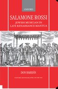 Cover for Salamone Rossi, Jewish Musician in Late Renaissance Mantua