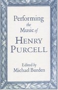 Cover for Performing the Music of Henry Purcell