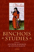 Cover for Binchois Studies