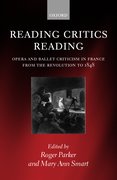 Cover for Reading Critics Reading