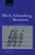 Cover for Bloch, Schoenberg, and Bernstein