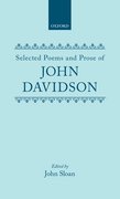 Cover for Selected Poems and Prose of John Davidson