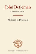 Cover for John Betjeman: A Bibliography