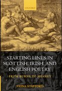 Cover for Starting Lines in Scottish, Irish, and English Poetry