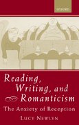 Cover for Reading, Writing, and Romanticism