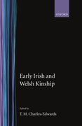 Cover for Early Irish and Welsh Kinship