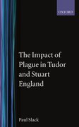 Cover for The Impact of Plague in Tudor and Stuart England