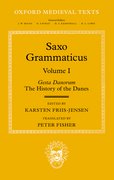 Cover for Saxo Grammaticus (Volume 1)