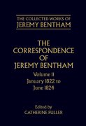 Cover for The Correspondence of Jeremy Bentham
