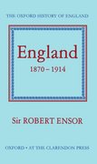 Cover for England 1870-1914