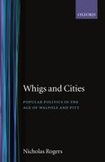 Cover for Whigs and Cities