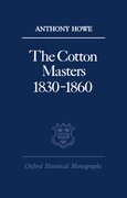 Cover for The Cotton Masters 1830-1860