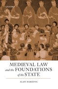 Cover for Medieval Law and the Foundations of the State