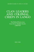 Cover for Clan Leaders and Colonial Chiefs in Lango