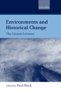Cover for Environments and Historical Change
