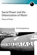 Cover for Social Power and the Urbanization of Water