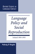 Cover for Language Policy and Social Reproduction