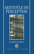 Cover for Aristotle on Perception