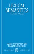 Cover for Lexical Semantics