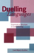 Cover for Duelling Languages