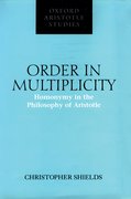 Cover for Order in Multiplicity