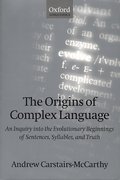 Cover for The Origins of Complex Language