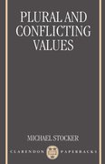 Cover for Plural and Conflicting Values