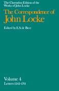 Cover for The Correspondence of John Locke