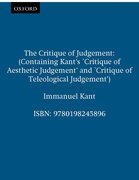 Cover for The Critique of Judgement