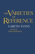 Cover for The Varieties of Reference
