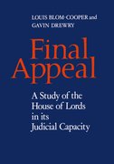 Cover for Final Appeal