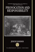 Cover for Provocation and Responsibility