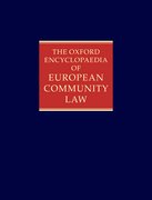 Cover for The Oxford Encyclopaedia of European Community Law