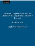 Cover for Financial Conglomerates and the Chinese Wall