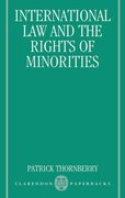 Cover for International Law and the Rights of Minorities