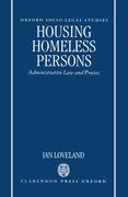 Cover for Housing Homeless Persons