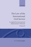Cover for The Law of the International Civil Service