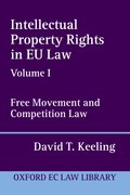 Cover for Intellectual Property Rights in EU Law Volume I