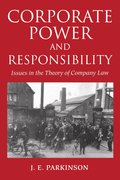 Cover for Corporate Power and Responsibility