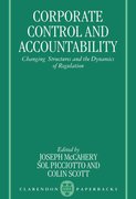 Cover for Corporate Control and Accountability