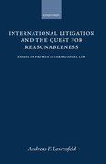 Cover for International Litigation and the Quest for Reasonableness