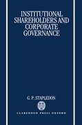 Cover for Institutional Shareholders and Corporate Governance