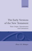 Cover for The Early Versions of the New Testament